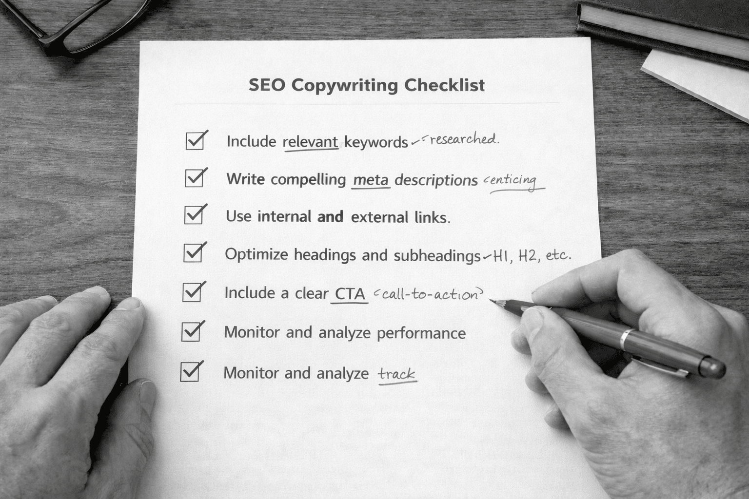 SEO copywriting checklist